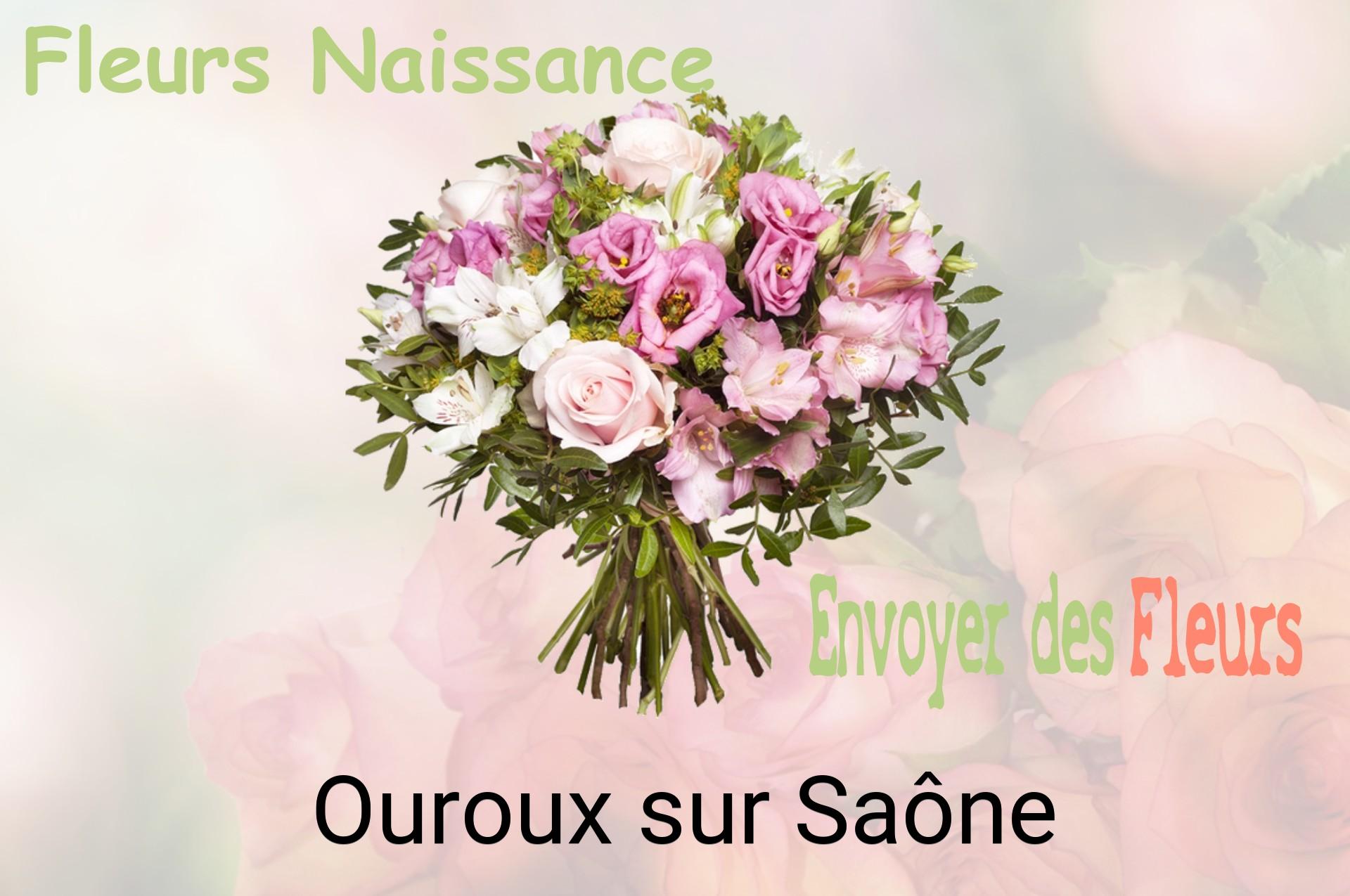 Bouquet de fleurs de naissance livré à Ouroux-sur-Saône